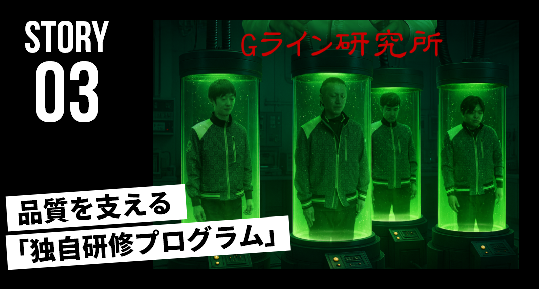 STORY03 品質を支える「独自研修プログラム」