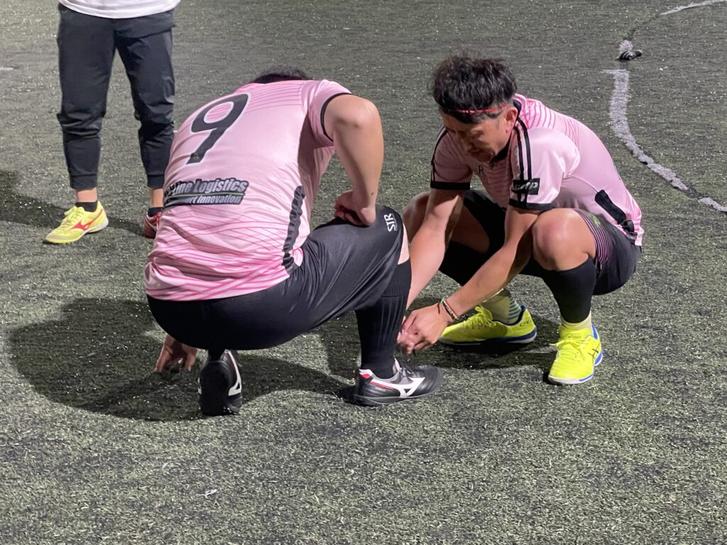 GRIPフットサルチームの練習試合
